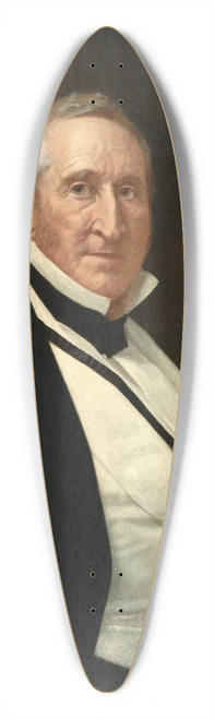 Ferdinand Thomas Lee Boyle - Thomas Hart Benton 39.3 inch art pintail longboard deck