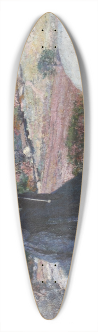 Fernando Fader - Al solcito 39.3 inch art pintail longboard deck