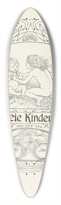Fidus - Fidus-Serie  zwolf Illustrationen Pl.04 39.3 inch art pintail longboard deck