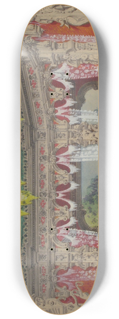 Carlo Ferrario - Stage Set Design for a Ballet; Don Parasol 8.25 inch art skate deck