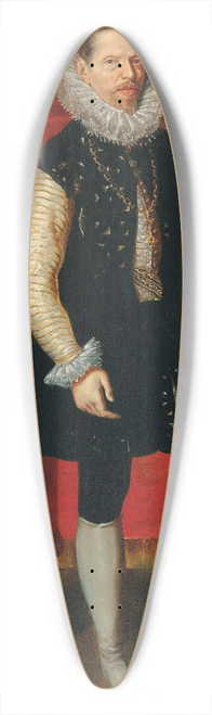 Follower of Peter Paul Rubens - Portrait Of Archduke Albrecht Vii Of Austria 39.3 inch art pintail longboard deck