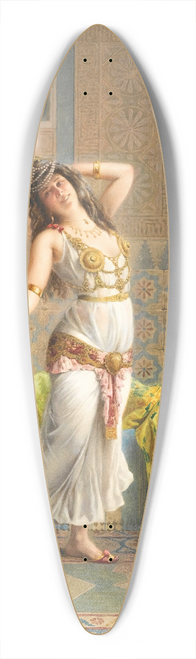 Francesco Ballesio - Preparing For The Dance 39.3 inch art pintail longboard deck
