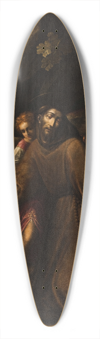 Francesco Da Castello - The Ecstasy Of St Francis 39.3 inch art pintail longboard deck