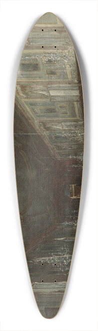 Francesco Guardi - Pope Pius VI Descending the Throne to Take Leave of the Doge in the Hall of SS. Giovanni e Paolo, 1782 39.3 inch art pintail longboard deck