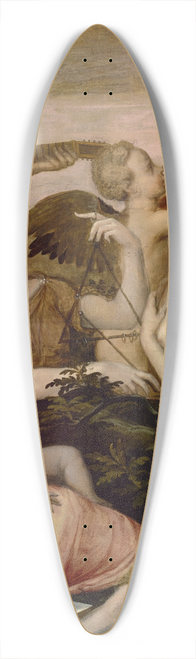 Francesco Primaticcio - The Art Ofmusic 39.3 inch art pintail longboard deck