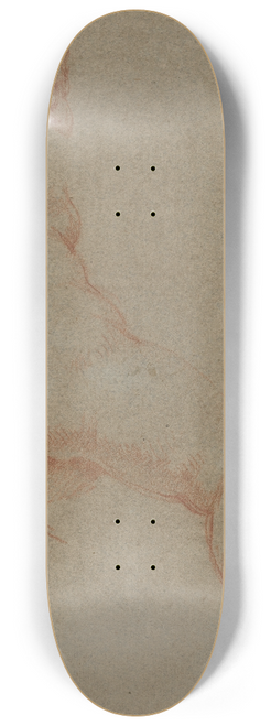 Carlo Maratti - Study of a Young Boy 8.25 inch art skate deck