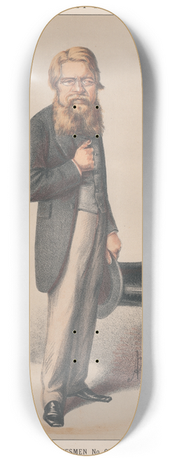 Carlo Pellegrini - Chancellors of Exchequer. Statesmen No.65 He does his duty of his party... Nothcote. 8 October 1870 8.25 inch art skate deck