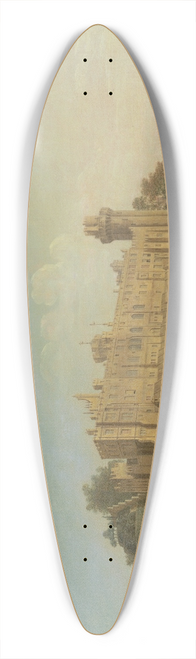 Francis Harding - Warwick Castle 39.3 inch art pintail longboard deck