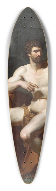 Francois Xavier Fabre - Roman Soldier At Rest 39.3 inch art pintail longboard deck