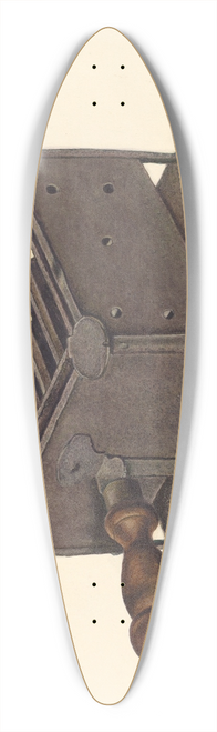 Frank McEntee - Toaster or Broiler 39.3 inch art pintail longboard deck