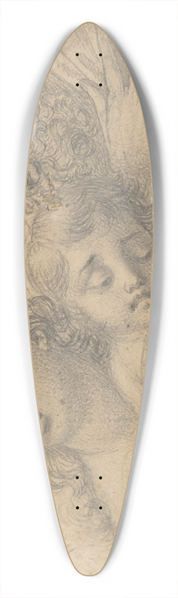 Franois-Joseph Navez - A Woman and a Turbaned Man in Despair with a Young Child 39.3 inch art pintail longboard deck