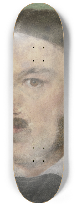 Carl Philipp Fohr - Bildnis des Kupferstechers Carl Barth in altdeutscher Tracht 8.25 inch art skate deck