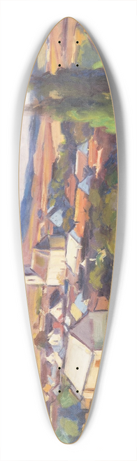 Frantiek indel - Lukov near Moravsk Budjovice 39.3 inch art pintail longboard deck