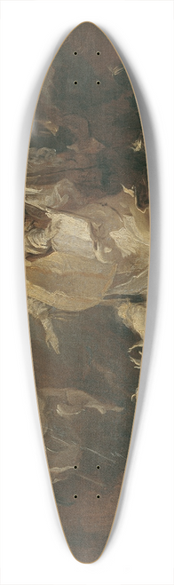 Franz Anton Maulbertsch - Allegorie auf die Weltmission des Jesuitenordens 39.3 inch art pintail longboard deck