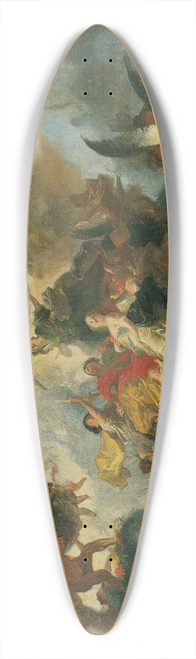 Franz Anton Maulbertsch - Die gttliche Vorsehung und Tugenden 39.3 inch art pintail longboard deck