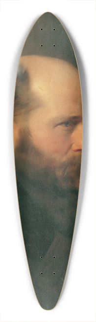 Franz Eybl - Der Schriftsteller und Musiker Dr. Gro 39.3 inch art pintail longboard deck