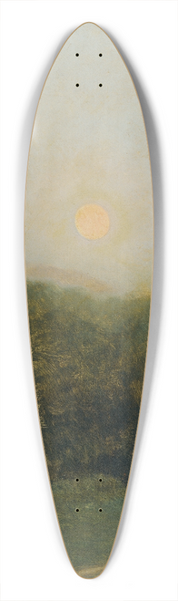 Franz Rumpler - Mondaufgang 39.3 inch art pintail longboard deck