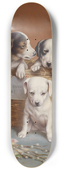 Carl Reichert - With heaty guud wishes 8.25 inch art skate deck