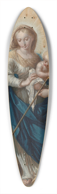 Franz Sebald Unterberger - The Immaculate Conception 39.3 inch art pintail longboard deck