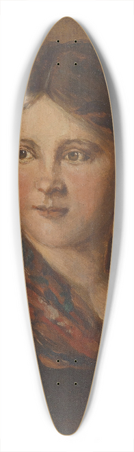 Franz von Defregger - Tiroler Dirndl 39.3 inch art pintail longboard deck
