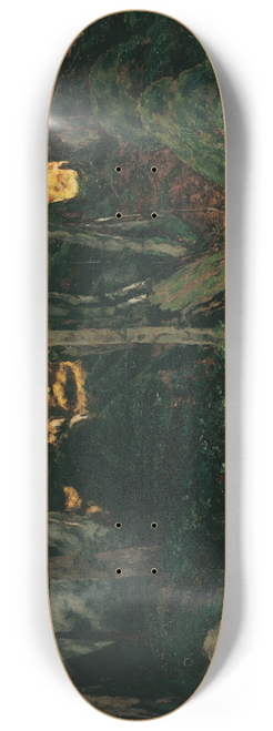 Carl Schuch - Waldinneres bei Saut du Doubs 8.25 inch art skate deck