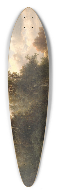 Frederik Hendrik Hendriks - Wolfheze 39.3 inch art pintail longboard deck