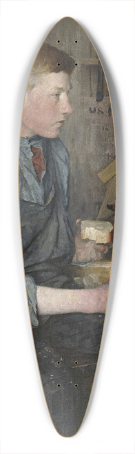 Fredrik Kolst - The young Carpenter 39.3 inch art pintail longboard deck