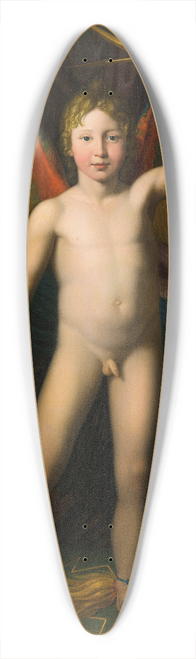 Friedrich Bury - Amor Triumphant 39.3 inch art pintail longboard deck