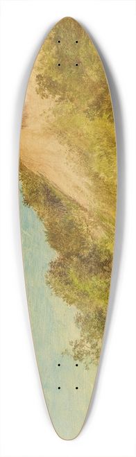 Friedrich Loos - Dnenstrand an der Ostsee 39.3 inch art pintail longboard deck