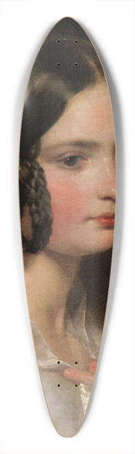 Friedrich von Amerling - Bildnis eines Mdchens 39.3 inch art pintail longboard deck