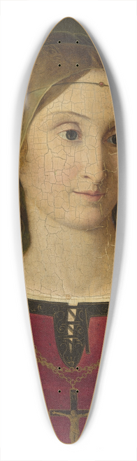 Friedrich Wilhelm Schadow - Portrait of Maria Potocka ne Rzewuska 39.3 inch art pintail longboard deck