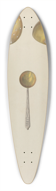 Fritz Boehmer - Kitchen Utensils 39.3 inch art pintail longboard deck