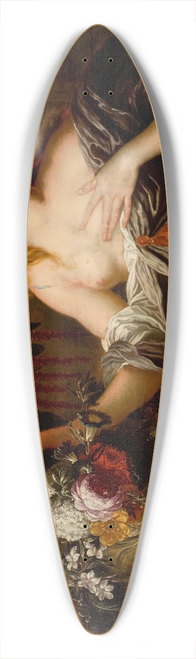 Gaspar Peeter Verbruggen the Elder - Flora  An Allegory of Spring 39.3 inch art pintail longboard deck