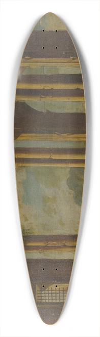 Gennaro Greco - Capriccio Of Ruins 39.3 inch art pintail longboard deck