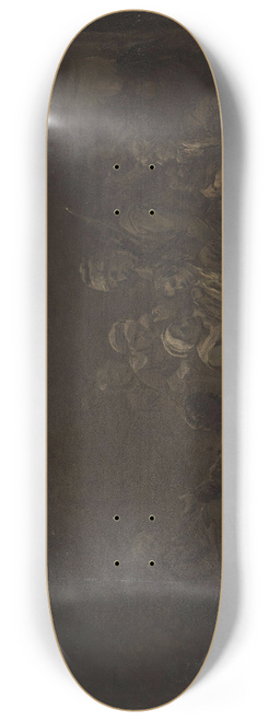Adolph Tidemand - Sketch for The Return of the Bear Hunter 8.25 inch art skate deck