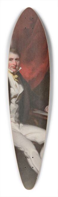 George Chinnery - Portrait of William Jardine (1784-1843) 39.3 inch art pintail longboard deck