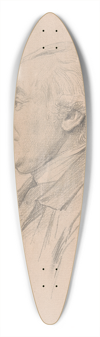 George Dance - Mr. Rokeley 39.3 inch art pintail longboard deck