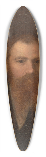 George Fuller - John Quincy Adams Ward 39.3 inch art pintail longboard deck