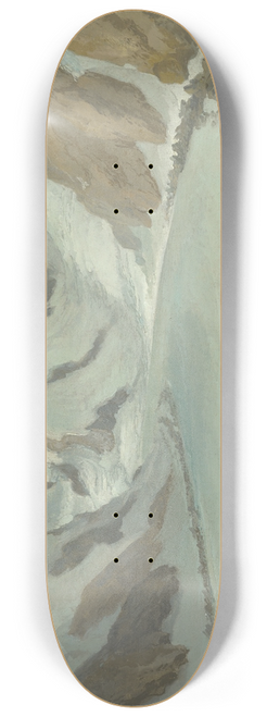 Caspar Wolf - Finsteraargletscher mit Blick auf das Finsteraarhorn 8.25 inch art skate deck
