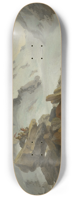 Caspar Wolf - Glacier Lauteraar 8.25 inch art skate deck