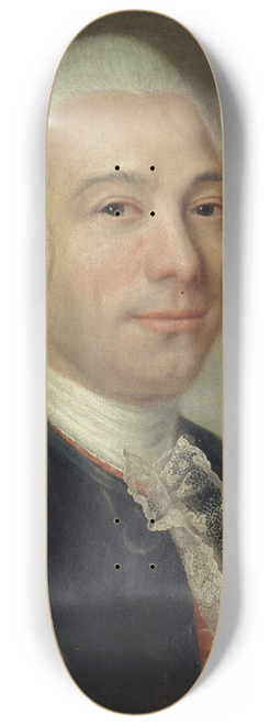 Catherine Lusurier - Portrait dhomme, autrefois identifi comme dAlembert 8.25 inch art skate deck