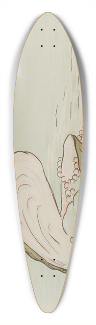 Georges Goursat (Sem) - 11 faubourg Saint-Honor, Paris 39.3 inch art pintail longboard deck