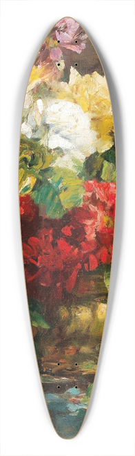 Georges Jeannin - Flower Piece in Vase 39.3 inch art pintail longboard deck