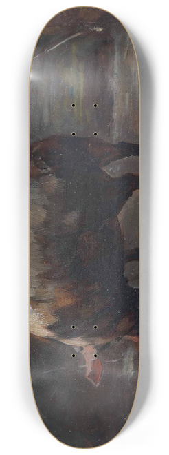 Cesare Viazzi - Studio di maialino 8.25 inch art skate deck