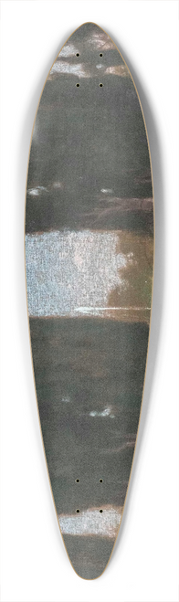 Gerolamo Cairati - Der Zypressenteich in der Villa Falconieri 39.3 inch art pintail longboard deck