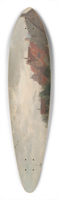 Gilbert von Canal - Niederlndischer Kanal 39.3 inch art pintail longboard deck