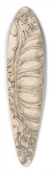 Giovanni Battista Foggini - Design for Suspended Censer 39.3 inch art pintail longboard deck