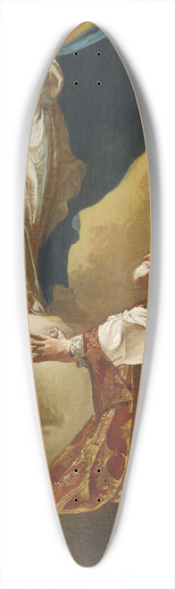 Giovanni Battista Piazzetta - Madonna and Child Appearing to Saint Philip Neri 39.3 inch art pintail longboard deck