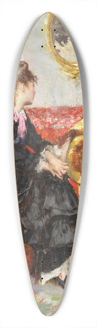Giovanni Boldini - Due signore sedute in un interno 39.3 inch art pintail longboard deck