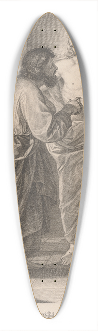 Giovanni Bottani - The Incredulity of Saint Thomas 39.3 inch art pintail longboard deck